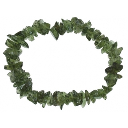 Moldavite irregular beads bracelet Moldavite irregular beads bracelet