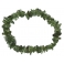 Moldavite irregular beads bracelet