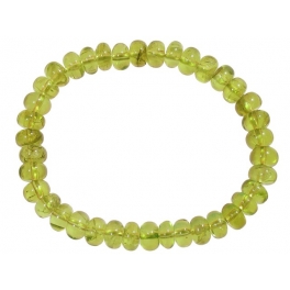 Peridot flat beads bracelet Peridot flat beads bracelet
