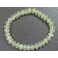 Green Garnet flat beads bracelet