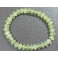 Green Garnet flat beads bracelet