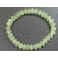 Green Garnet flat beads bracelet
