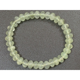 Green Garnet flat beads bracelet Green Garnet flat beads bracelet