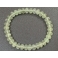 Green Garnet flat beads bracelet