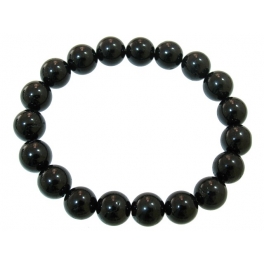 Black Tourmaline round beads bracelet Black Tourmaline round beads bracelet