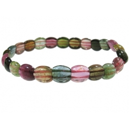 Muticolor Tourmaline DD beads bracelet Muticolor Tourmaline DD beads bracelet
