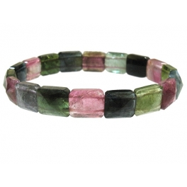 Muticolor Tourmaline faceted DD beads bracelet Muticolor Tourmaline faceted DD beads bracelet
