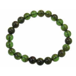 Green Tourmaline round beads bracelet Green Tourmaline round beads bracelet