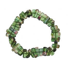 Green Tourmaline short column bracelet Green Tourmaline short column bracelet