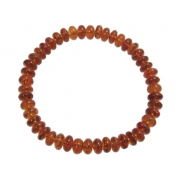 Orange color Tourmaline flat beads bracelet Orange color Tourmaline flat beads bracelet