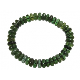 Green color Tourmaline flat beads bracelet Green color Tourmaline flat beads bracelet