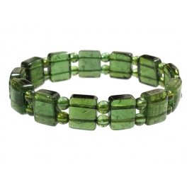 Green color Tourmaline DD beads bracelet Green color Tourmaline DD beads bracelet