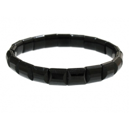 Black color Tourmaline DD beads bracelet Black color Tourmaline DD beads bracelet