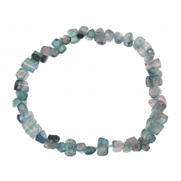 Blue color Tourmaline irregular beads bracelet Blue color Tourmaline irregular beads bracelet