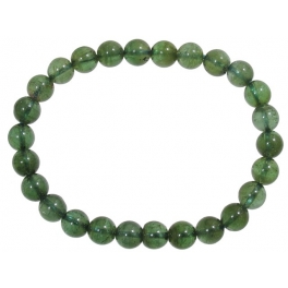 Green Tourmaline round beads bracelet Green Tourmaline round beads bracelet