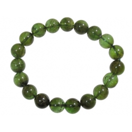 Green Tourmaline round beads bracelet Green Tourmaline round beads bracelet