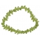Peridot faceted beads bracelet
