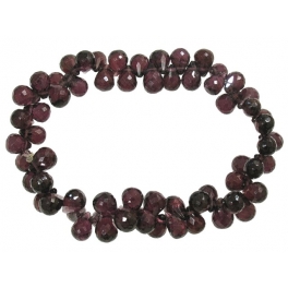 Garnet pear beads bracelet Garnet pear beads bracelet