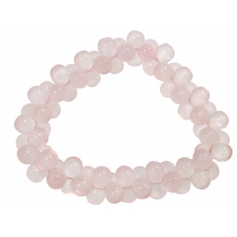 Rose Quartz grape beads bracelet Rose Quartz grape beads bracelet