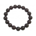 Garnet round beads bracelet