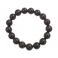 Garnet round beads bracelet