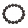 Garnet round beads bracelet