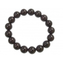 Garnet round beads bracelet