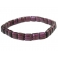 Garnet faceted DD beads bracelet