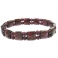 Garnet faceted DD beads bracelet