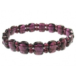 Garnet faceted DD beads bracelet Garnet faceted DD beads bracelet