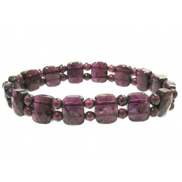 Garnet faceted DD beads bracelet Garnet faceted DD beads bracelet