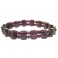 Garnet faceted DD beads bracelet