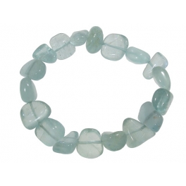 Aquamarine irregular beads bracelet Aquamarine irregular beads bracelet