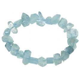 Aquamarine irregular beads bracelet Aquamarine irregular beads bracelet