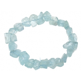 Aquamarine irregular beads bracelet Aquamarine irregular beads bracelet