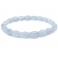 Blue chalcedony DD beads bracelet