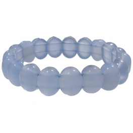 Blue chalcedony DD beads bracelet Blue chalcedony DD beads bracelet