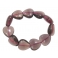 Fluorite heart beads bracelet