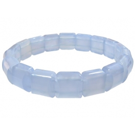 Blue chalcedony DD beads bracelet Blue chalcedony DD beads bracelet