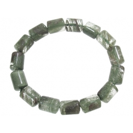 Green Phantom barrel beads bracelet Green Phantom barrel beads bracelet