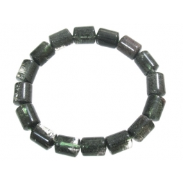 Green Phantom barrel beads bracelet Green Phantom barrel beads bracelet