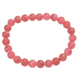 Rhodochrosite round beads bracelet Rhodochrosite round beads bracelet