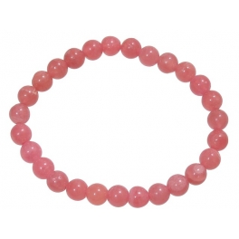 Rhodochrosite round beads bracelet Rhodochrosite round beads bracelet
