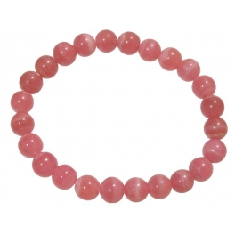 Rhodochrosite round beads bracelet Rhodochrosite round beads bracelet