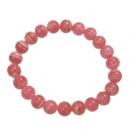 Rhodochrosite round beads bracelet Rhodochrosite round beads bracelet
