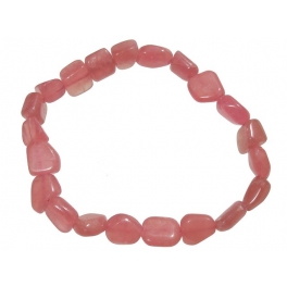 Rhodochrosite irregular beads bracelet Rhodochrosite irregular beads bracelet