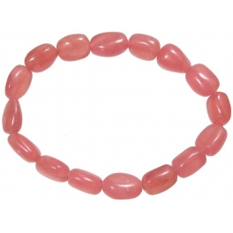Rhodochrosite irregular beads bracelet Rhodochrosite irregular beads bracelet