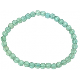 Apatite flat beads bracelet Apatite flat beads bracelet