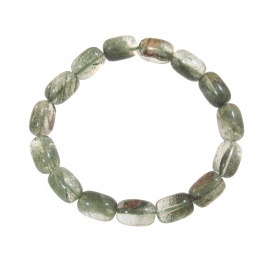 Green Phantom barrel beads bracelet Green Phantom barrel beads bracelet