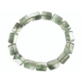 Green Phantom barrel beads bracelet Green Phantom barrel beads bracelet